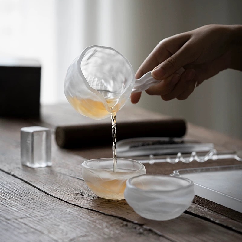 Portable Glass Tea Set